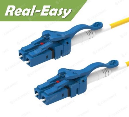 Rel-Easy OS2 섬유 LC-LC 패치 코드 LSZH 1M